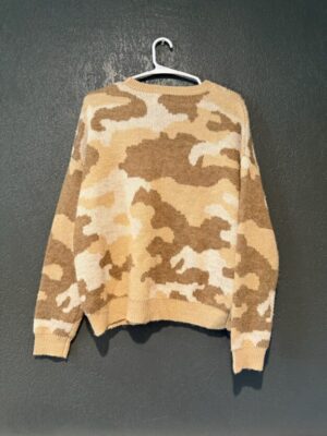 Neutral Camo Crewneck